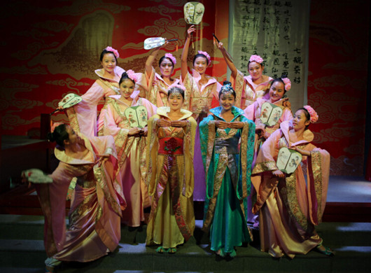 武夷山下《印象大紅袍》山水實景演出