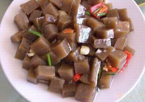 武夷山風味小吃-苦櫧糕