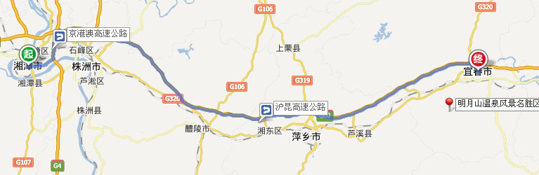 湘潭到明月山怎么走_(dá)湘潭到明月山交通指南