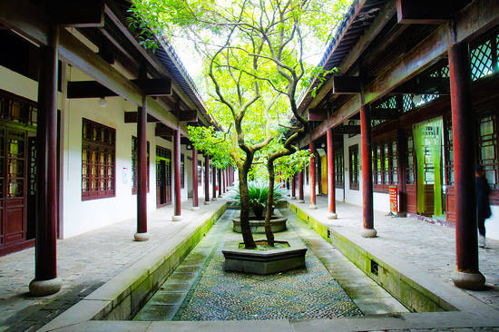 岳麓書(shū)院內(nèi)景