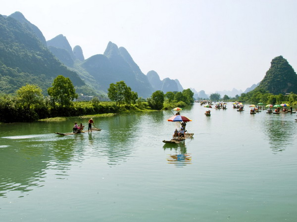 【戀享桂林】長(zhǎng)沙到桂林-象鼻山-陽(yáng)朔興坪漓江高
