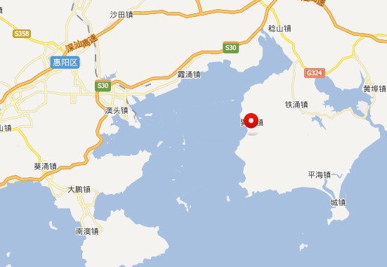 巽寮灣地理位置